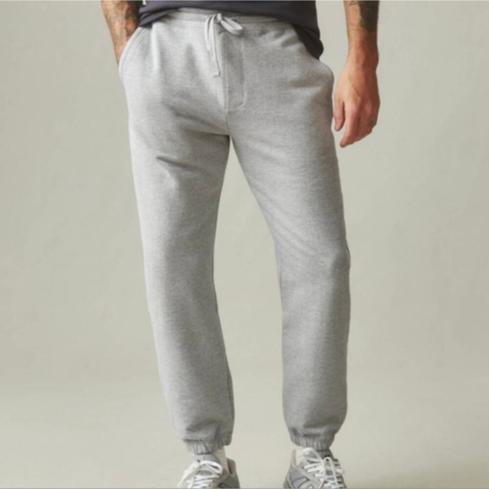 NWOT American Giant Men's Classic Sweatpant Jogger Athletic Heather Gray XXL 2XL